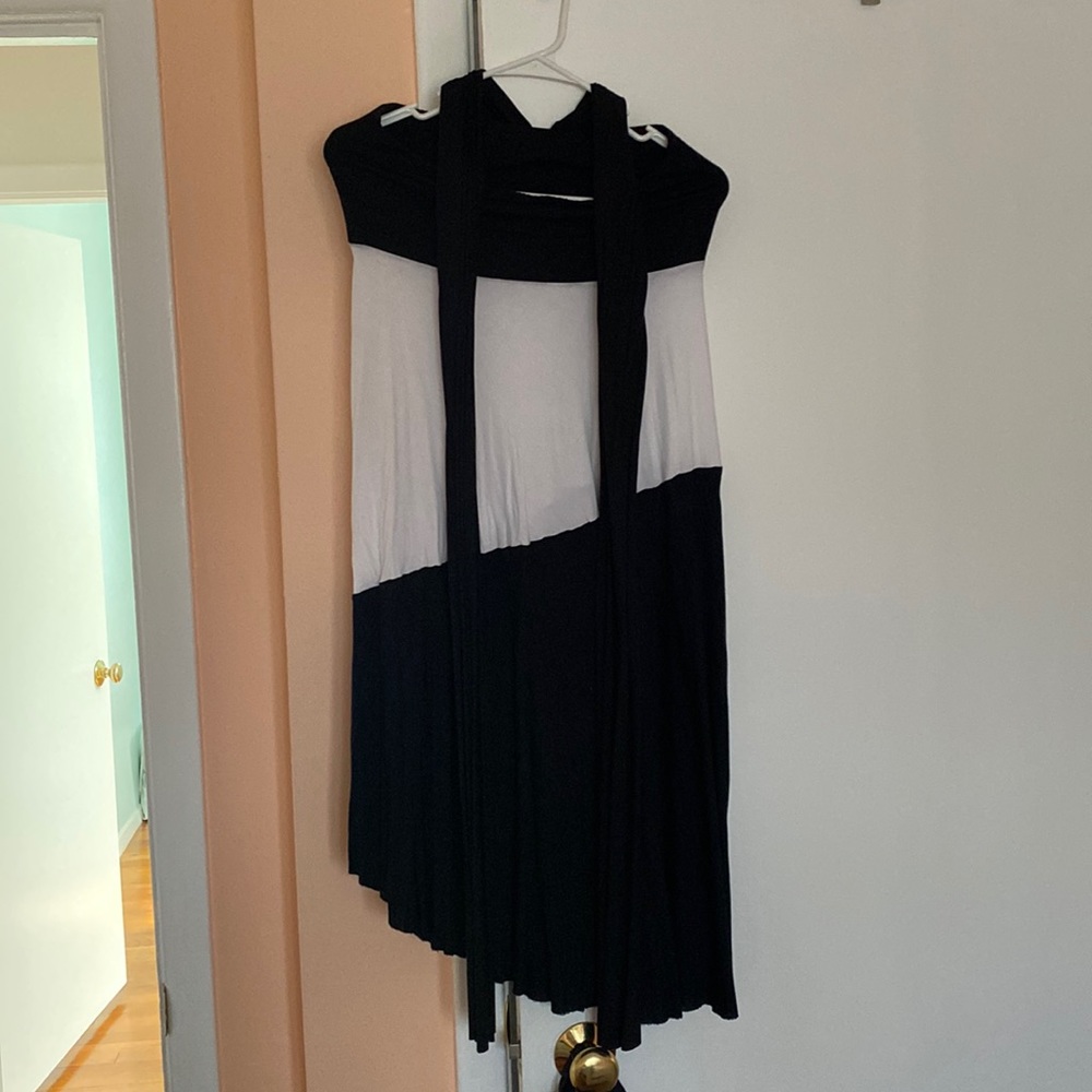 S/M black and white summer dress